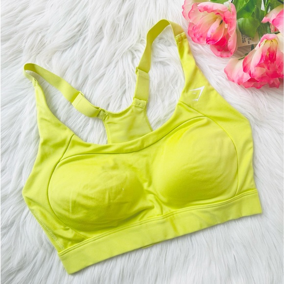 Gymshark Neon Sports Bra - Picture 1 of 5
